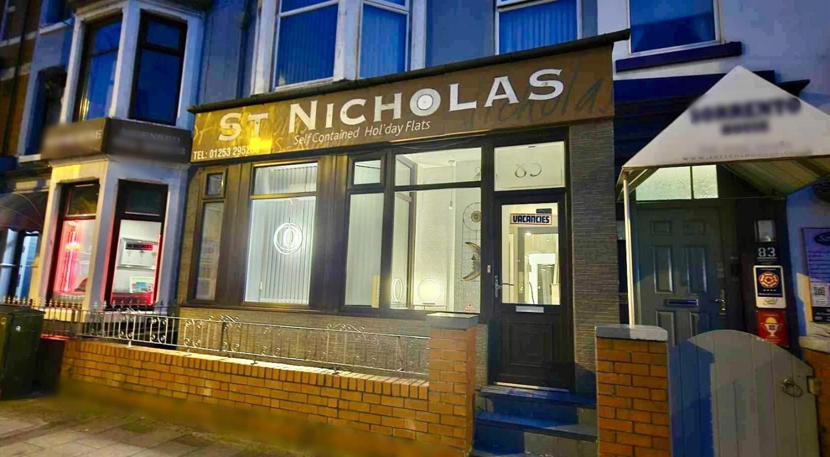 St Nicholas Holiday Apartments Blackpool Eksteriør bilde